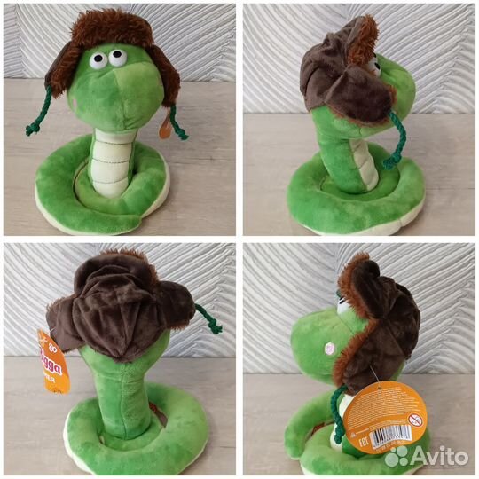 Мягкие игрушки змейки