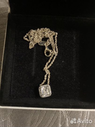 Pandora колье серебряное