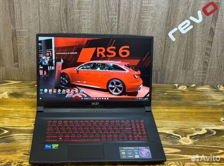 Новый MSI Intel i5 12Th/RTX/17.3' FHD 144Гц/16Ram