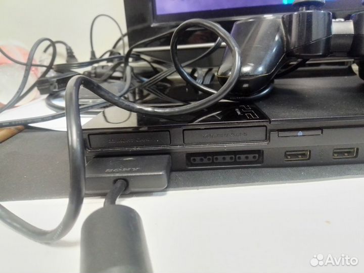 Sony playstation 2 ps2 slim 90008 приставка