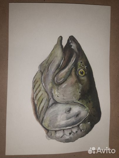 Картинка акварелью