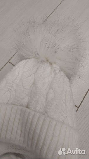 Шапка зимняя для девочки. с 1года до 3лет