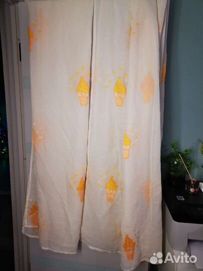 Комплект шторы и тюль