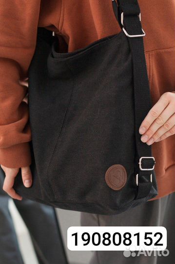 Сумка рюкзак трансформер тканевая А4