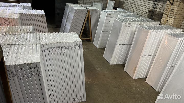 Скрытые межкомнатные двери под покраску