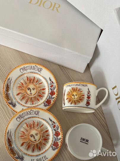 Кофейный/чайный набор Dior