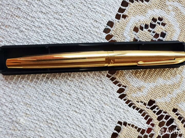 Ручка перьевая с золотым пером СССР