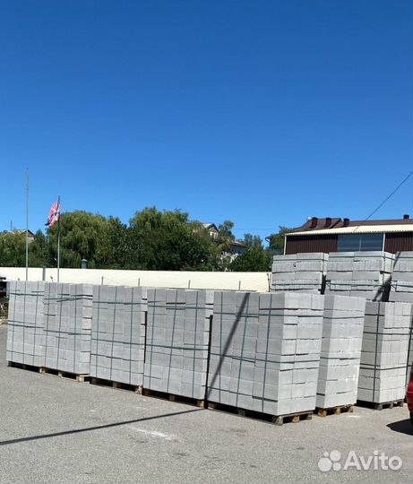 Пеплоблок М35 390х190х190