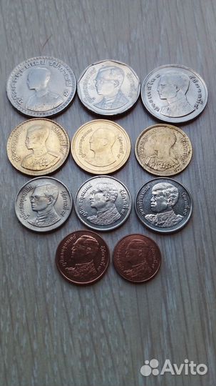 Монеты Индонезии, Тайланда, Малайзии, Индии и др