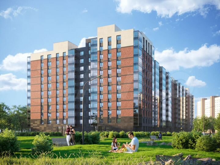 Квартира-студия, 24,4 м², 7/12 эт.