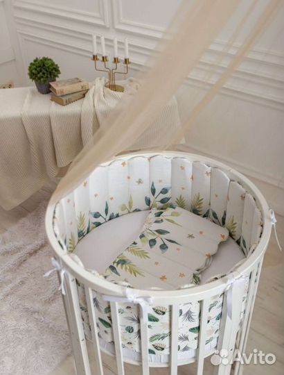 Бортики в кроватку