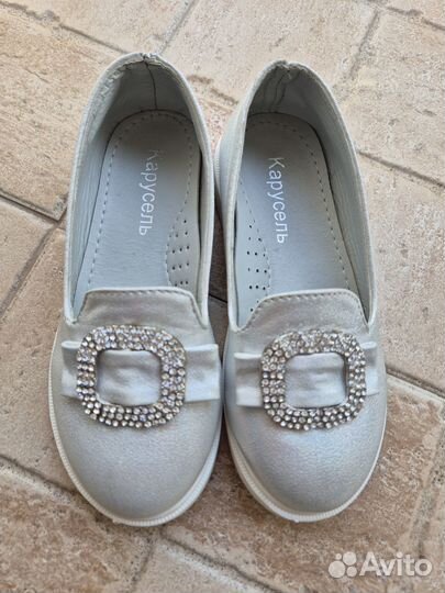 Новые туфли для девочки Карусель, р.30