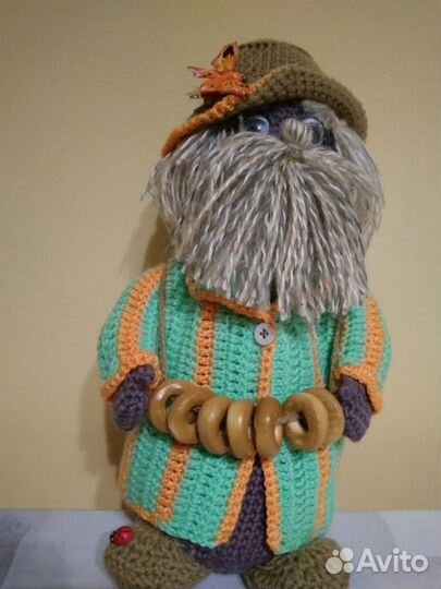 Интерьерные куклы вязаные