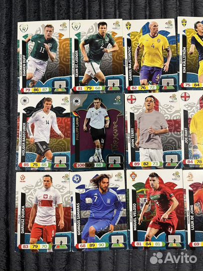 Карточки euro 2012 adrenalyn xl panini