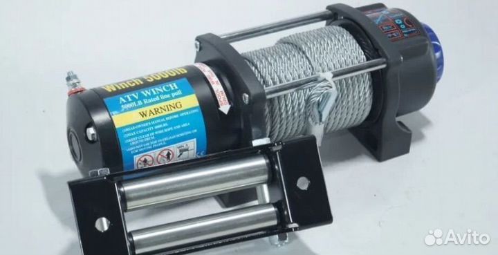 Лебедка электрическая 12v electric winch 5000lbs