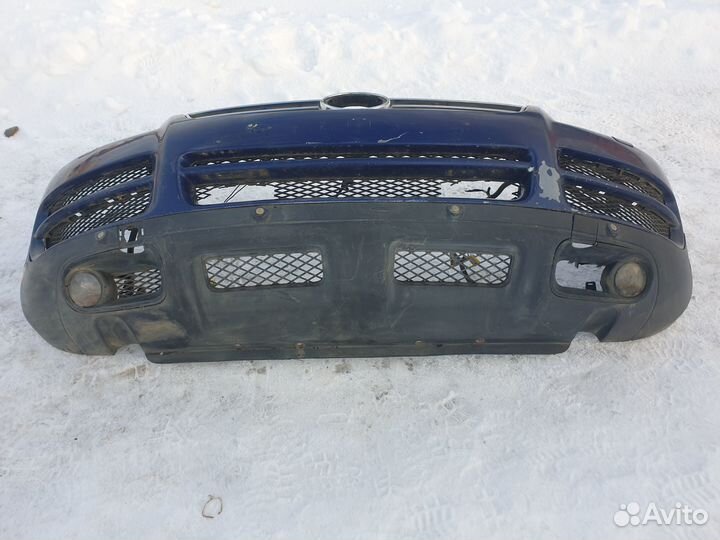 Бампер передний в сборе Touareg 1 Туарег дорестайл