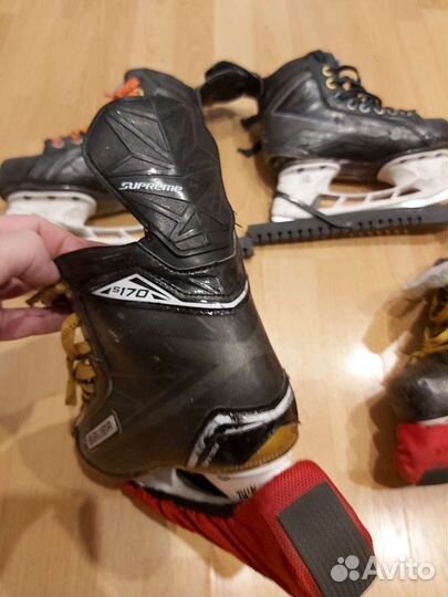 Коньки хоккейные Bauer Supreme S170 JR 4.5D