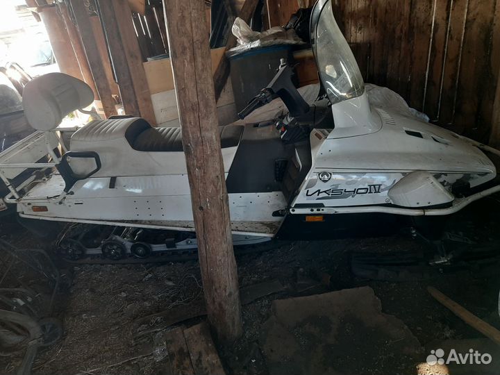 Yamaha с санями