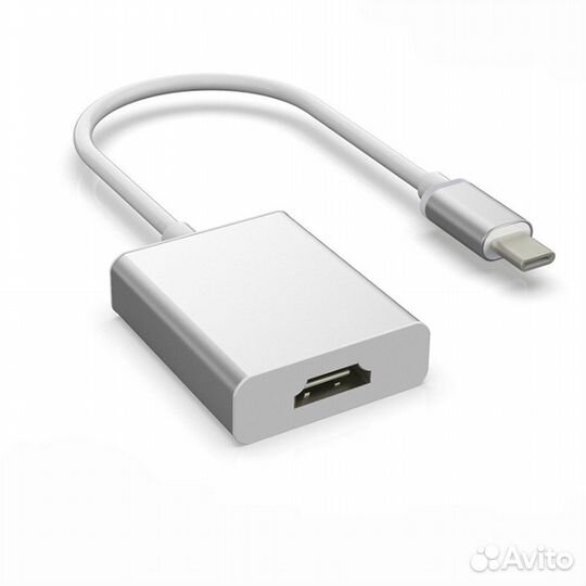 Кабель переходник штекер Type-C - гнездо hdmi