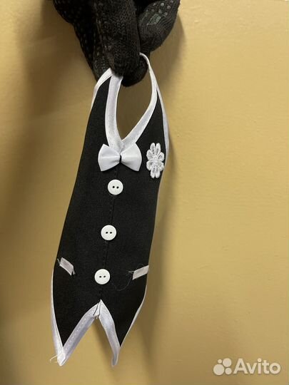 Свадебные украшения на бутылки