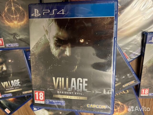 Диск Resident Evil Village Gold Edition PS4 Новый