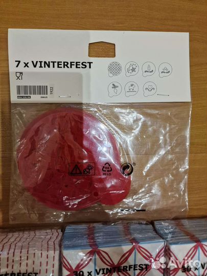 Салфетки IKEA. Трафарет кулинарный