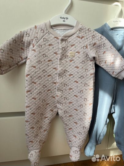 Комбинезоны/слипы 62 размер