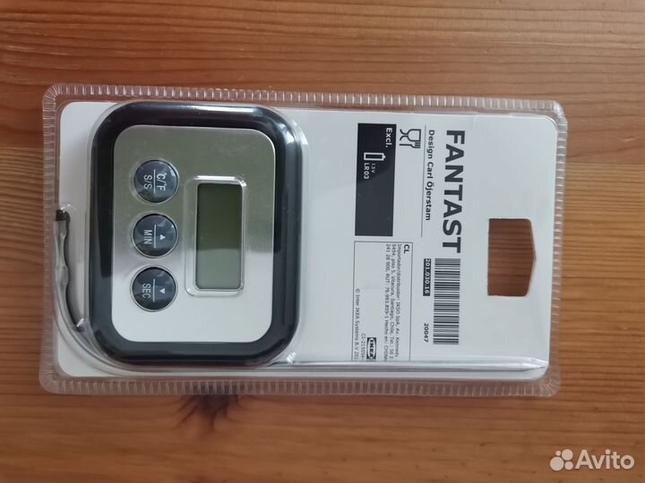 IKEA fantast термометр/таймер для мяса, цифровой