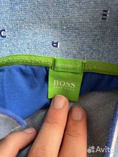 Мужское поло hugo boss оригинал