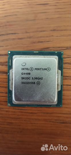 Процессор intel G4400