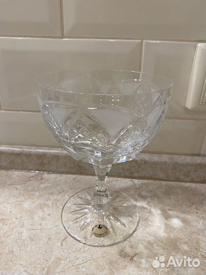 Хрустальная ваза для фруктов и конфет