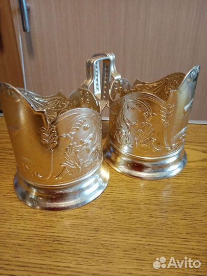 Подстаканники ссср. Осталось 3 штуки