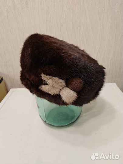 Шапка норковая женская