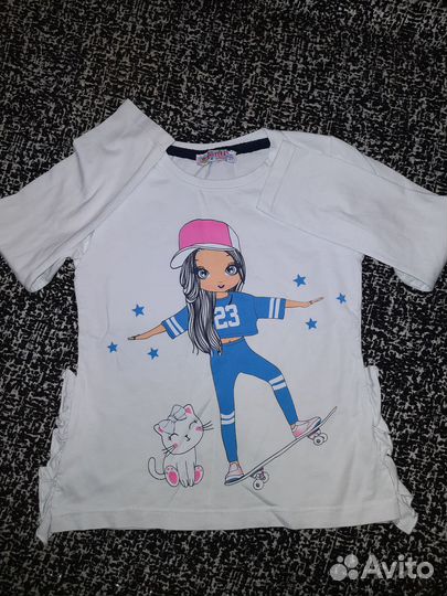 Вещи пакетом для девочки 104-116