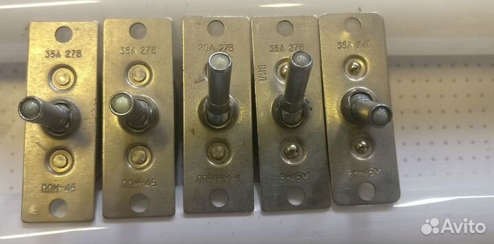 Тумблеры 3ппн-45,12вг15-2с,внг15,пп-45М,км,кмд,мт