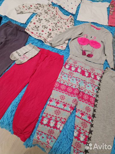 Вещи пакетом на девочку(Размер от 98 до 110)