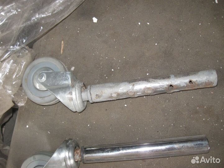 Колеса поворотные для мебели,тележек 75х21