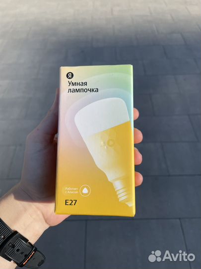 Умная лампочка яндекс E27