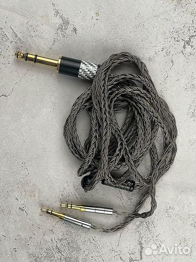 Кабель TRS 6,3 Jack to 2x TRS 3,5 Male