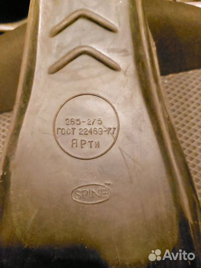 Ласты для подводной охоты Дельфин 3