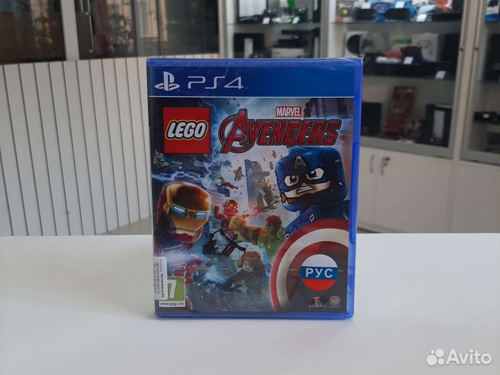 Lego Marvel Avengers (PS4, новый)