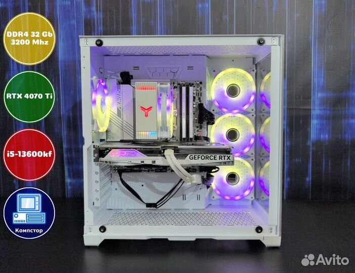 Сборка мощного пк i5-RTX4070Ti-32DDR4-TLO71409-B760