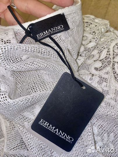 Кружевной топ Ermanno Scervino оригинал новый