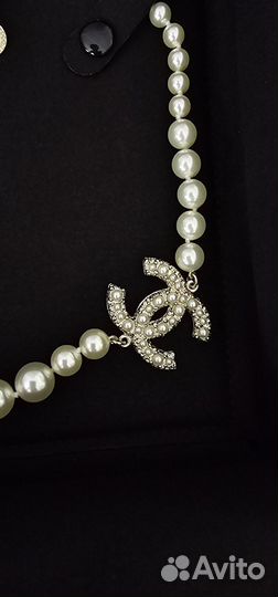 Колье Chanel жемчуг