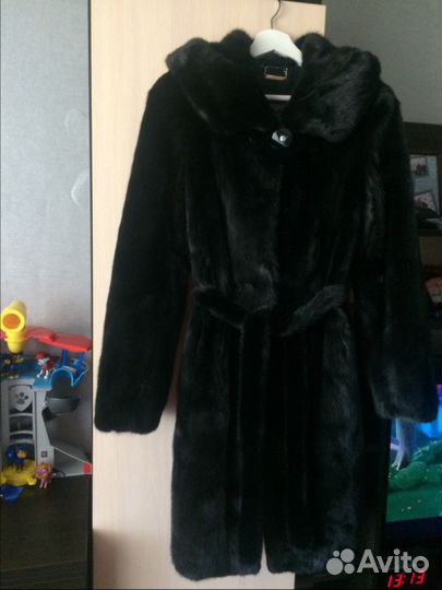 Шуба норковая блэкглама