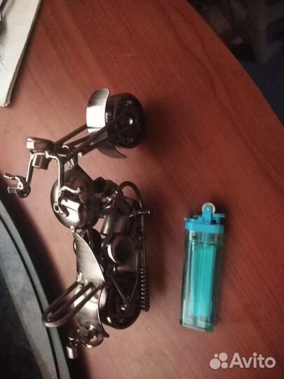 Коллекционный мотоцикл (металл)