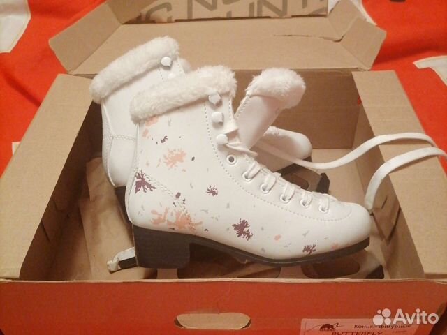 Коньки фигурные девочки 33-34р