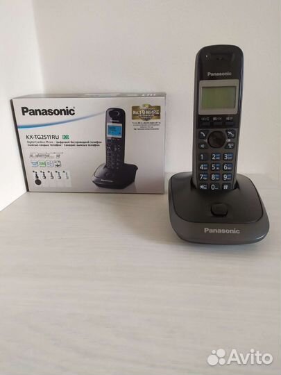 Panasonic KX-TG2511RU радиотелефон новый