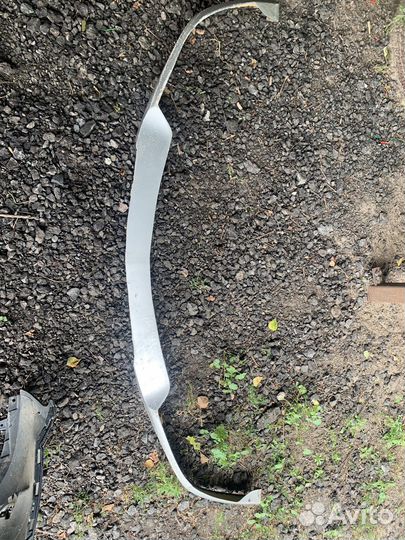 Накладка на бампер опель астра h