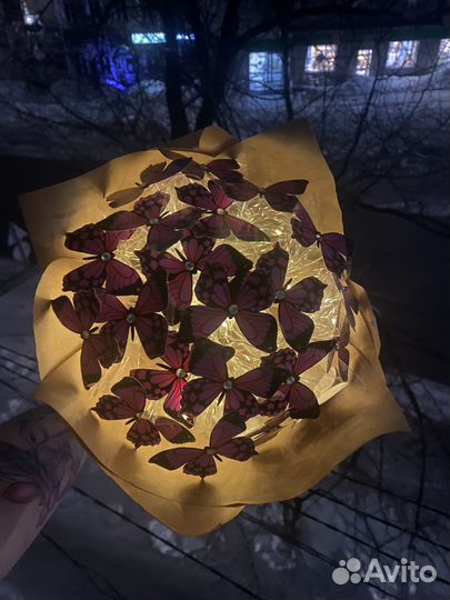 Букет из бабочек